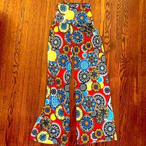 Small wide leg pants